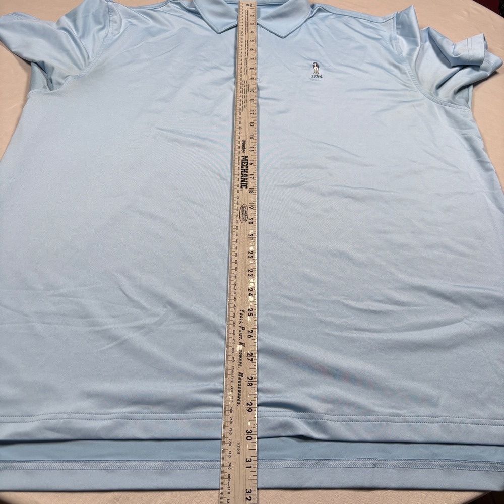 Peter Millar Polo Shirt Mens XL Blue White Savannah Golf Club Lot of 2 Striped - Picture 12 of 15